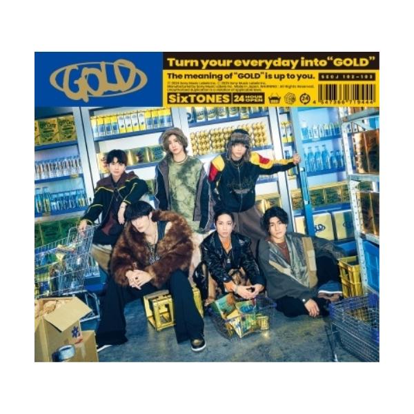 ソニーミュージック（Sony Music） CD/SixTONES/GOLD (CD+DVD) (初回盤