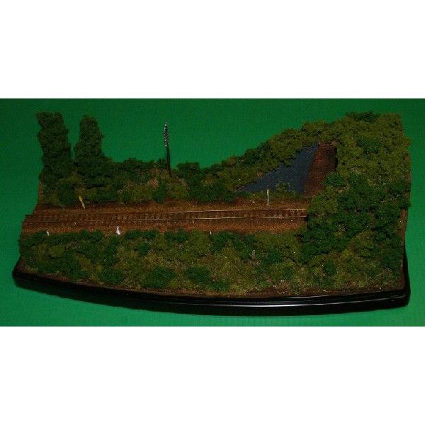 鉄道模型)さくら工房：SKR21 オリジナル ジオラマ 単線トンネルの出口 