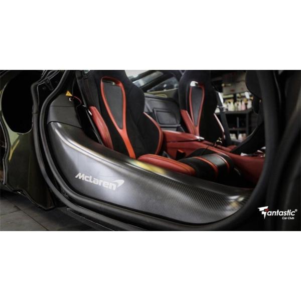 McLaren マクラーレン 720S クーペ スパイダー用 カーボン ドアシル 左右セット 2種類有 サイドエクステンション サイドシル エアロ OEM 純正