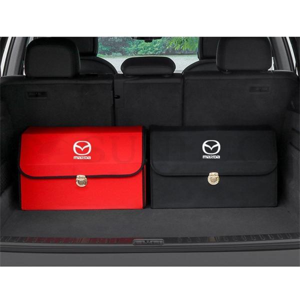 マツダ Mazda 車用トランク収納ボックス 大容量トランクバッグ 整理 