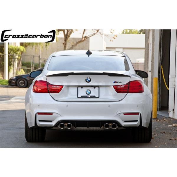 BMW F82 M4 クーペ 用 パフォーマンスタイプ トランクスポイラー ABS製 リアスポイラー ウイング PER F82M4 2D ビーエム