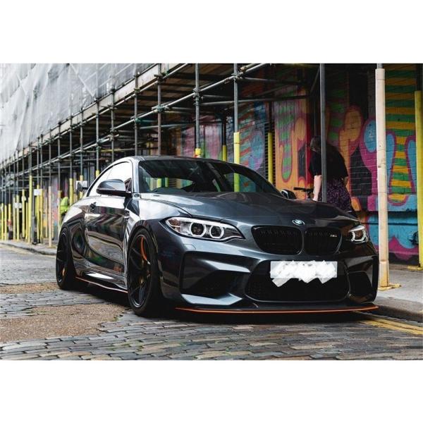BMW F87 M2 コンペティション用 GTSタイプ カーボン フロントスポイラー フロントリップ アンダーリップ カーボンリップ リップスポイラー comp