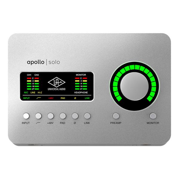 UNIVERSAL AUDIO apollo solo USB [未使用] UNIVERSAL AUDIO APOLLO SOLO USB HERITAGE EDITION : サン