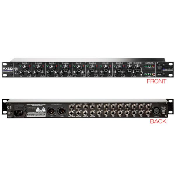 ART 配信機器・PA機器・レコーディング機器 MX822 楽器・音響機器 | ミキサー | Mixer Stereo 8-Channel MX822 ART | Amazon Mixer Stereo 8-Channel 配信機器・PA機器・レコーディング機器