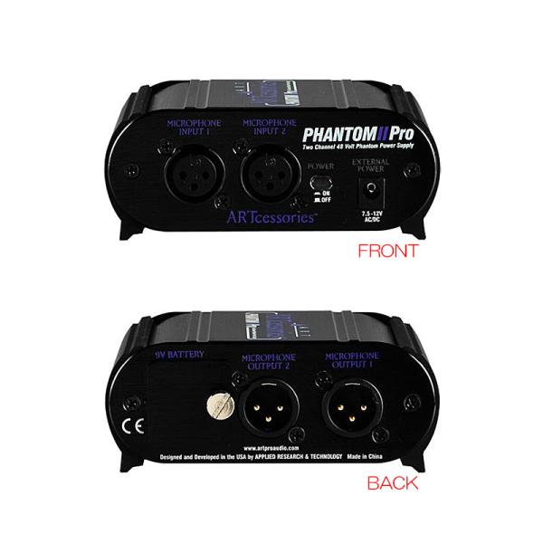 ART PHANTOM II PRO 安心の国内正規品！ 48Vファンタム電源 2 : サン