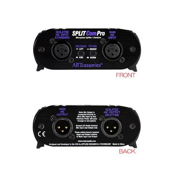 他サイト： ART SPLIT COM PRO 安心の国内正規品！ マイク用スプリッター コンバイナーの商品画像