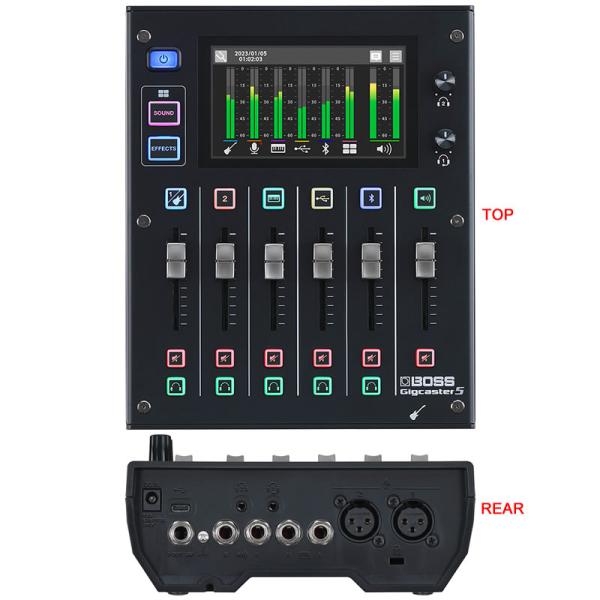 【新品未使用】BOSS GIGCASTER5 GCS-5　ストリーミングミキサー BOSS GIGCASTER 5 GCS-5 【処分特価！】配信のための