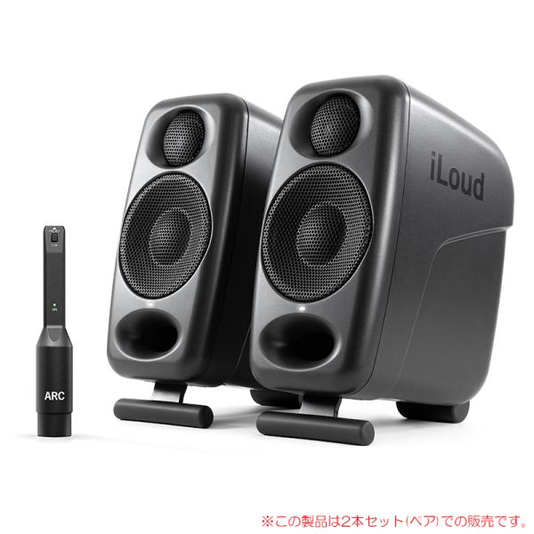 他サイト： IK MULTIMEDIA ILOUD MICRO MONITOR PRO PAIR 【Travel Bag &amp; T-RackS 6 Max 付き！Black Friday特価！】 安心の日本正規品！の商品画像