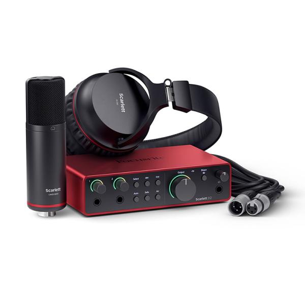 FOCUSRITE SCARLETT 2i2 STUDIO GEN4 : サンフォニックスYahoo!店