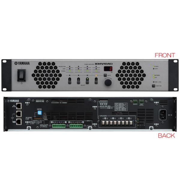 美品 YAMAHA パワーアンプ XMV4140 ハイ・ロー兼用 ダブルパワー sunmuse_yamaha-xmv4140