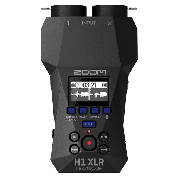 他サイト： ZOOM H1 XLR 【32GB SDHCカードプレゼント！】 +4dBu 入力が可能！ 日本正規品 ズーム ハンディレコーダー【値上げ前価格/在庫限り】の商品画像