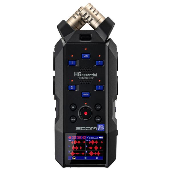 他サイト： ZOOM H6essential 【32GB SDHCカードプレゼント！】安心の日本正規品！ズーム ハンディレコーダーの商品画像