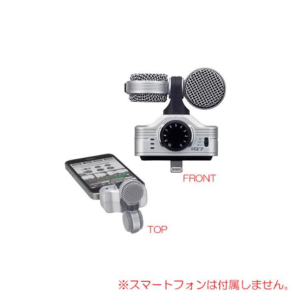 ポータブルプレーヤー ZOOM IQ7 iQ7 iOS Microphone | Buy Now | ZOOM