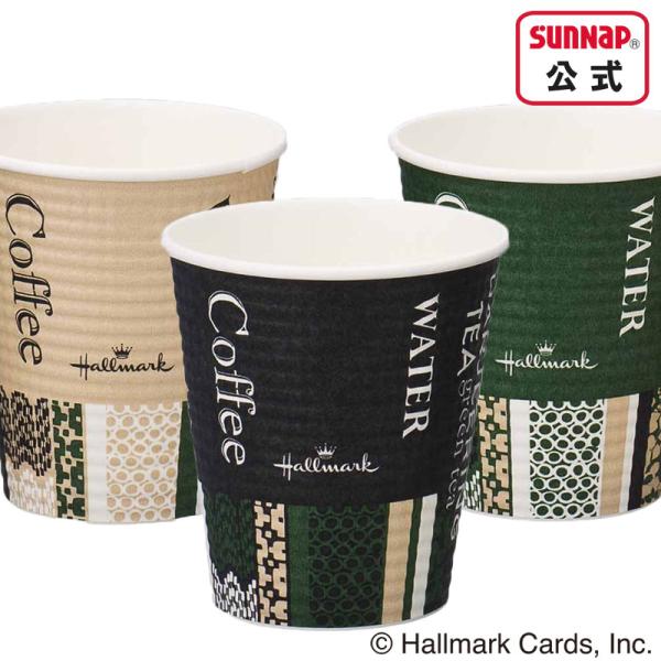 容　量：210ml 7ozサイズ：口径75.4mm×高さ81.2mm×底径51.9mm入　数：50個入　3柄アソート生産国：日本材　質：バージンパルプ