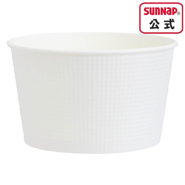 フードボウル エンボス ホワイト 900ml 30個入 【 日本製 テイクアウト容器 使い捨 て どんぶり 丼 麺類 紙容器 弁当容器  】