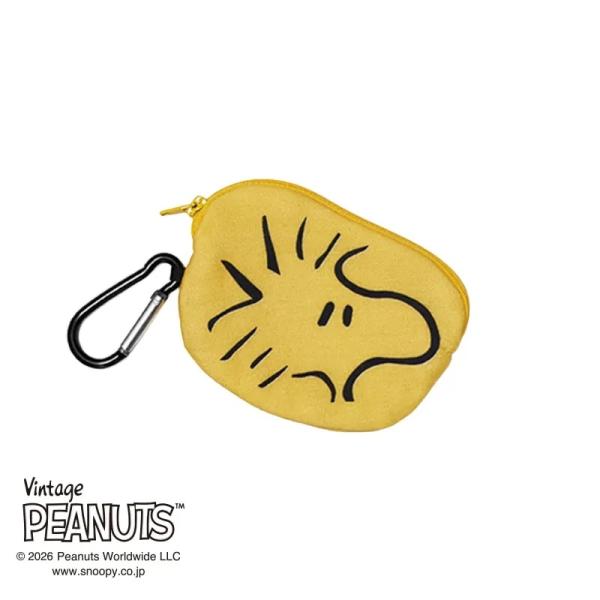 ネコポス 送料無料 ピーナッツ タオルポーチ ウッドストック 洗える PEANUTS スヌーピー