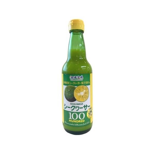 沖縄物産企業連合 沖縄宝島 沖縄県産シークワーサー果汁100% 360ml