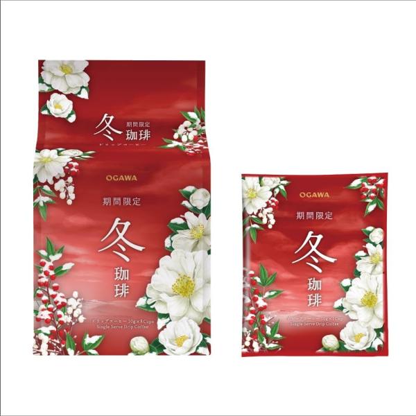 小川珈琲 コーヒー 期間限定 冬珈琲 ドリップコーヒー8杯分×6袋セット 限定品 グアテマラ