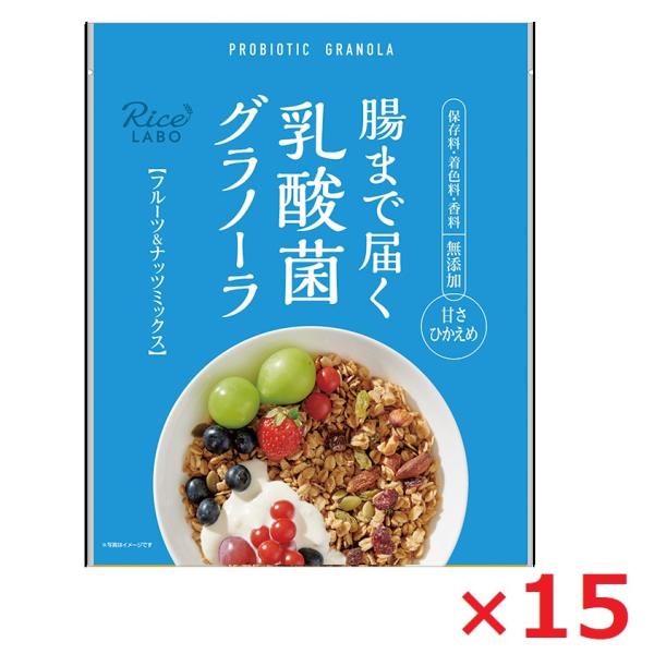 健康思考の方へ免疫力を活性化させると言われている乳酸菌を500億個配合した玄米グラノーラが登場。１日あたりの摂取目安量は100億個なので、5日分の乳酸菌がこの一袋に。原材料名：オーツ麦（オーストラリア産）、還元麦芽糖水飴、米油（国産）、サル...