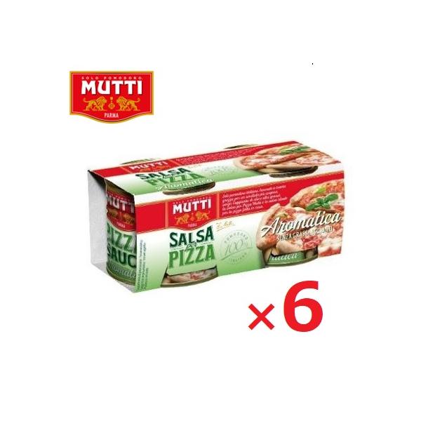 ムッティ MUTTI ピザソース210ｇ×2缶パック×6個 ケース売り まとめ買い イタリア