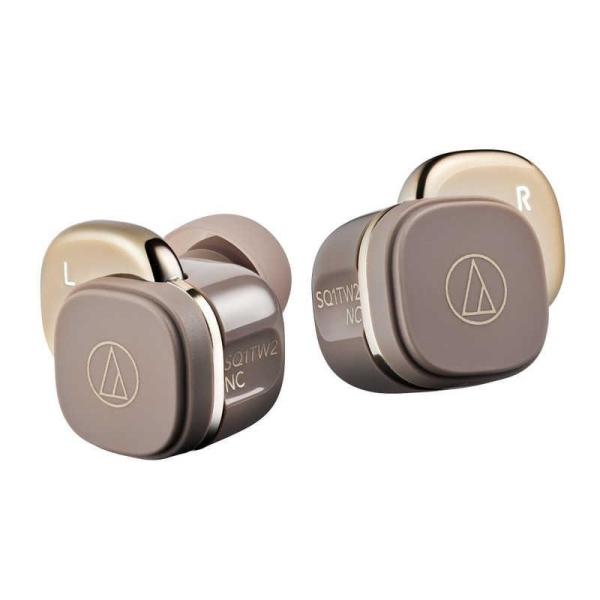 オーディオテクニカ audio-technica ATH-SQ1TW2NC-CA カフェラテ 完全ワイヤレス ノイズキャンセリング イヤホン