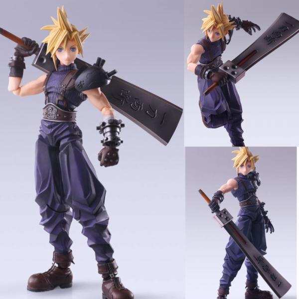ファイナルファンタジーVII ブリングアーツ クラウド・ストライフ PVC製 塗装済み可動フィギュア スクウェア・エニックス SQUARE ENIX