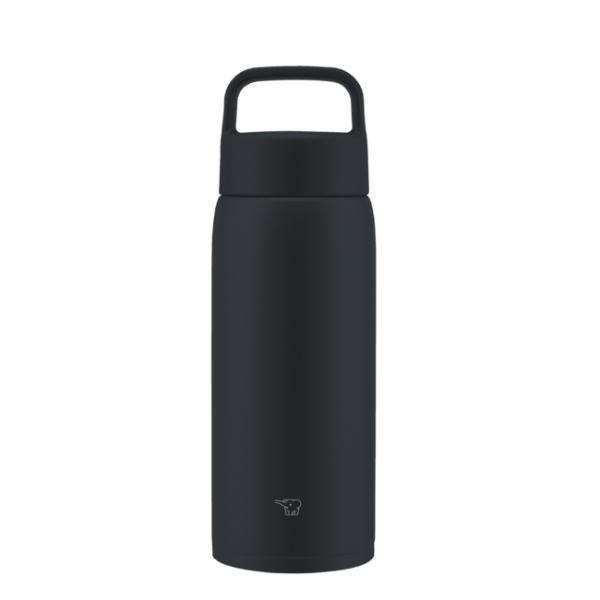 象印 ステンレスマグ 水筒 0.8リットル 800ml SU-DA80 BM チャコールブラック 食洗機可 蓋付き マイボトル シームレスせん ハンドルタイプ 保温 保冷 ZOJIRUSHI