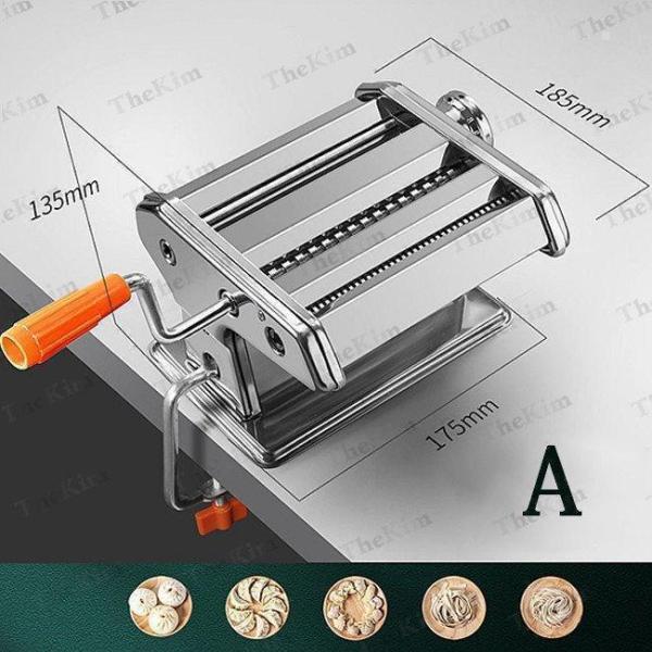 製麺機 麺機 ラーメン製麺機 2種カッター 3種カッター 家庭用 手動式 春秋夏冬 雑物 男女 パスタマシン ステンレス鋼麺メーカー 自宅でDIY麺類爆買