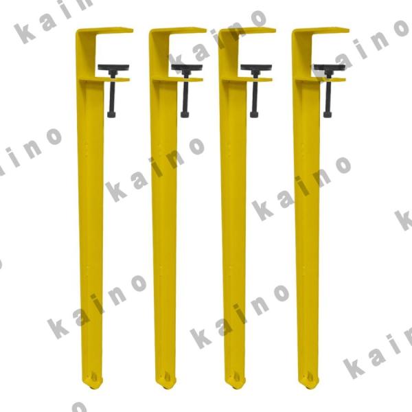 テーブル脚：鉄製のテーブル脚は、耐久性が高く、錆びにくい高温焼付塗装で処理されており、優れた仕上がりとスタイリッシュな外観を実現しています。取り付けが簡単で、調整可能、再利用可能なうえ、ユニークなデザインが特徴です。最大70KGまでの耐荷重...