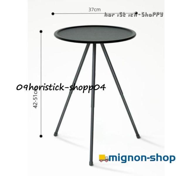 サイドテーブル 高さ調節 キャンプテーブル 小 ミニテーブル 丸テーブル アウトドア ナイトテーブル ベッドサイドテーブル おしゃれ ローテーブル コ