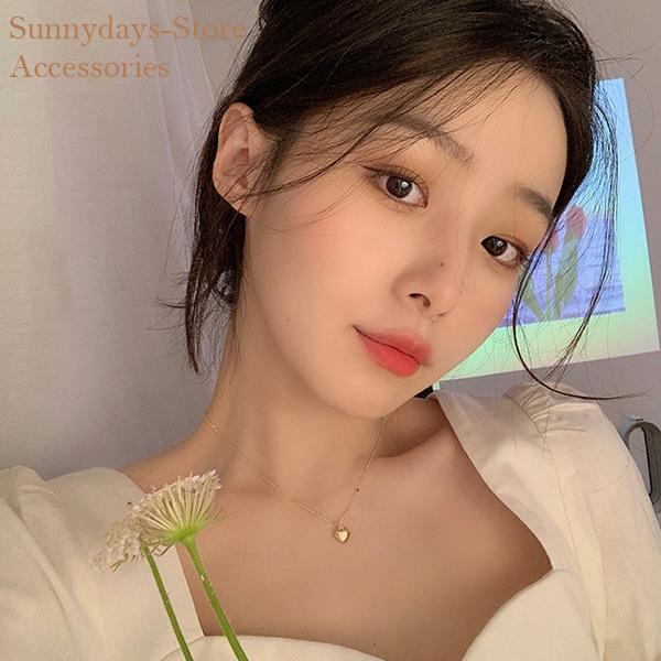 韓国 アクセサリー ネックレス Neckless 金属アレルギー対応 プレゼント 女性 レディース シンプル レディース ネックレス 安い プレゼント 送料無料 Acce サニーデイズ 通販 Yahoo ショッピング