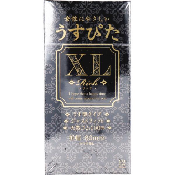 コンドーム うすぴた コンドーム リッチ XL 12個入 (K)