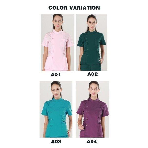 店長おすすめ スクラブ 医療 看護師 クリニック 白衣 医療用 女性 男性 男女兼用 半袖 夏 ユニフォーム 上下セット 病院 制服 ドクター ナース Sun31s D6dpsxi6mx サニーライフストア 通販 Yahoo ショッピング