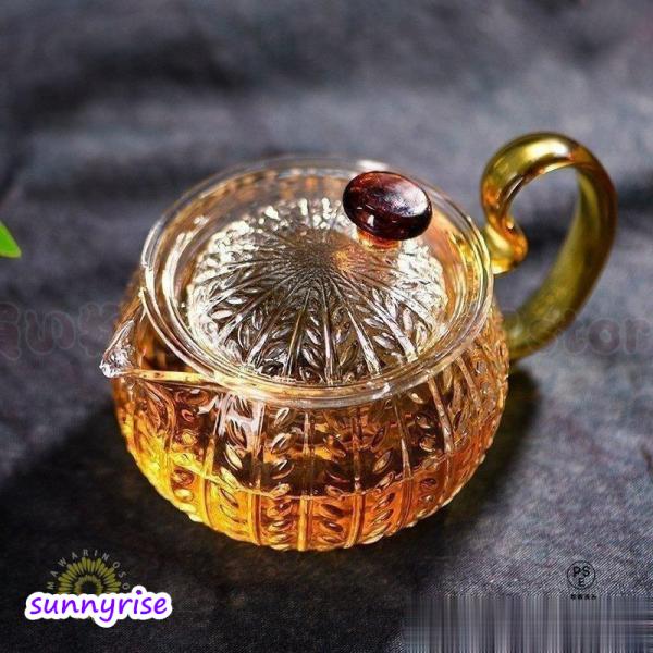 ガラス急須 紅茶ポット 300ml/600ml 煎茶道具 茶器 お茶会 耐熱 急須 おしゃれ ガラス 耐熱ガラス 透明