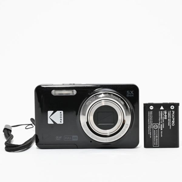 美品＞ KODAK PIXPRO FZ55-BK ブラック｜コンパクトデジタルカメラ