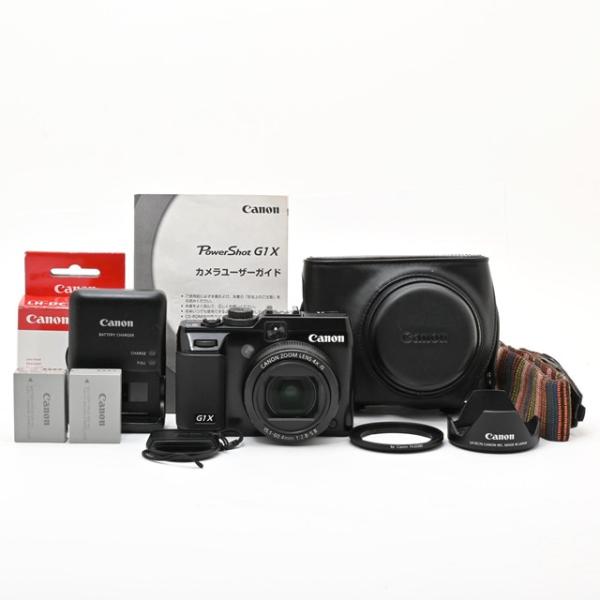 【動作確認済み】 CANON キャノン PowerShot G1コンデジ カメラ 難有品・ジャンク品＞Canon PowerShot G1 X｜大型センサー搭載コンデジ