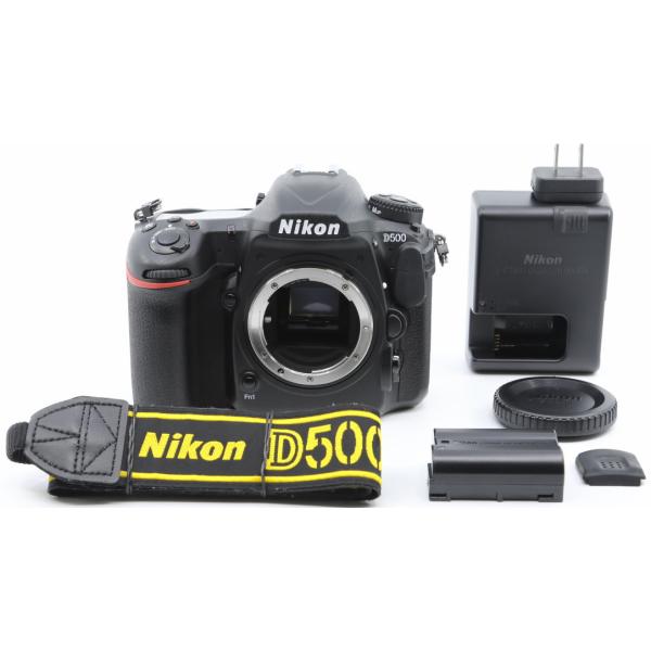 ＜ほぼ新品＞ Nikon デジタル一眼レフカメラ D500 ボディ シャッター回数わずか5276枚！