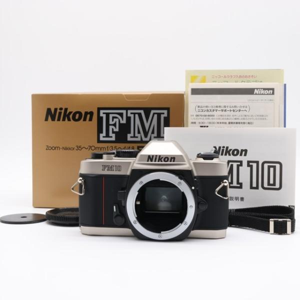 未使用品＞ Nikon FM10 フィルム一眼レフカメラ ボディ