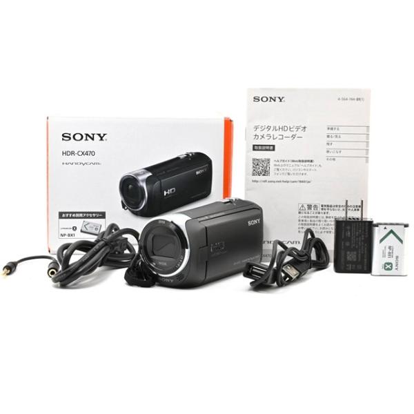 ＜美品＞ソニー SONY HDR-CX470 B Handycam
