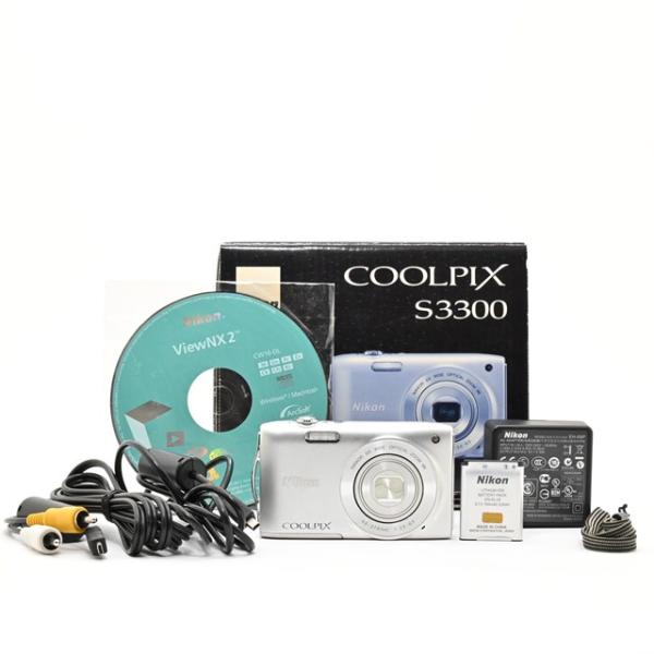 Nikon COOLPIX コンパクトデジタルカメラ S3300 ジャンク品 難有品・ジャンク品＞ Nikon デジタルカメラ COOLPIX (クールピクス