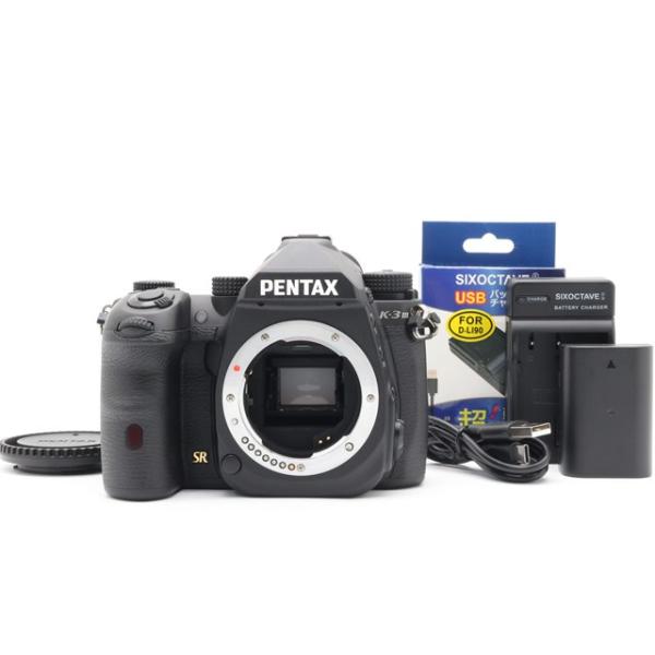 ＜良品＞ペンタックス PENTAX K-3 Mark III ボディ ブラック｜シャッター18,033回｜30万耐久シャッター搭載