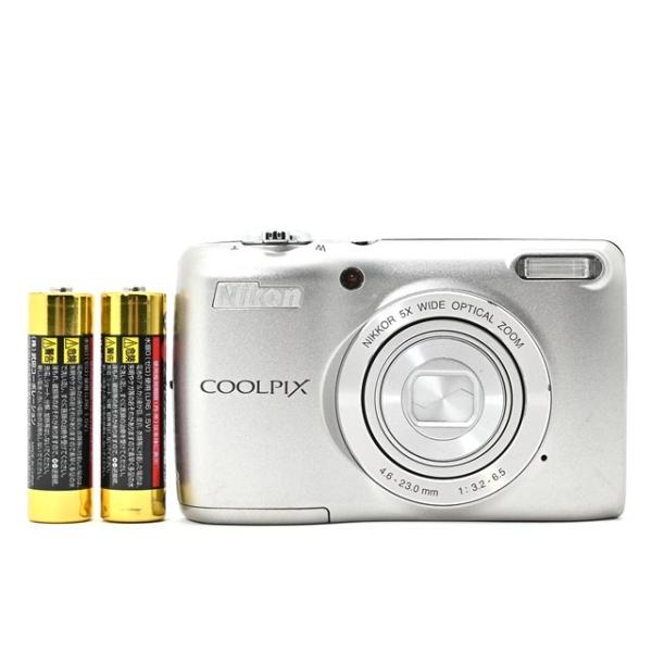 良品＞ 2024 Nikon COOLPIX L26 シルバー｜動作良好・フラッシュOK