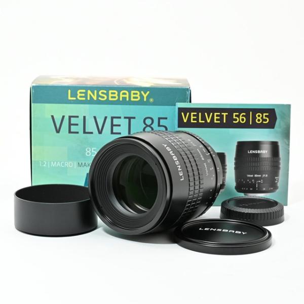 ＜未使用品＞ Lensbaby ソフトレンズ Velvet 85 85mm F1.8 フジフイルムX用｜独特な柔らかい描写