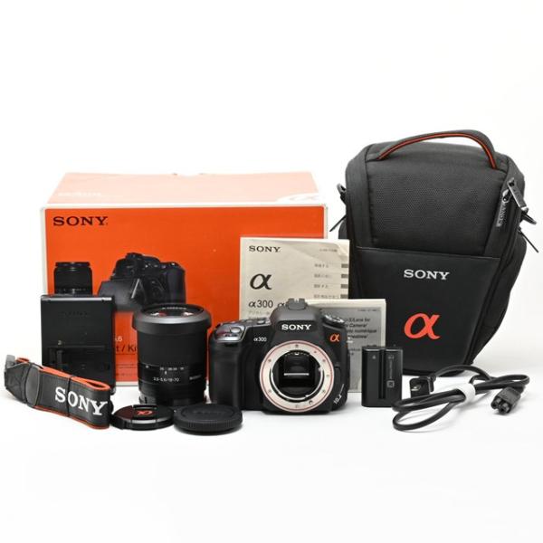 良品＞ SONY α300 18-70mm レンズキット DSLRA300K｜APS-C対応デジタル