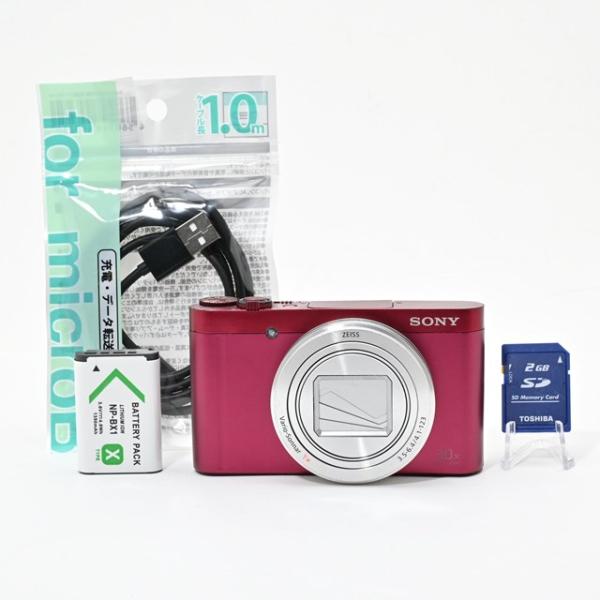 ＜並品＞SONY Cyber-shot DSC-WX500｜光学30倍ズーム｜自撮り対応チルト液晶｜旅行・スナップに最適｜動作良好