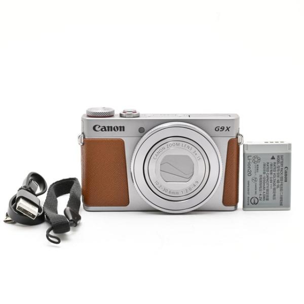 ＜美品＞ Canon PowerShot G9 X Mark II シルバー｜高級コンパクト｜外観非常に綺麗｜安心の実用モデル
