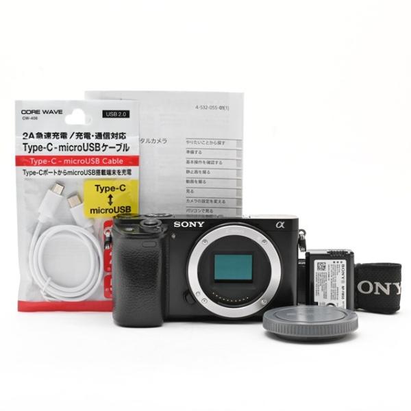 並品＞ SONY α6000 ILCE-6000 ボディ ブラック｜ミラーレス一眼カメラ
