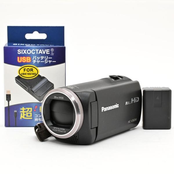 良品＞ パナソニック HDビデオカメラ V360M HC-V360M-K : Sunnys