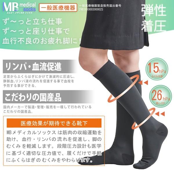 メーカー直販 着圧ソックス 弾性ストッキング 医療用 黒 ベージュ メディカルソックス ハイソックス つま先あり 一般医療機器 17a 138 17a 138 Sunny Step 通販 Yahoo ショッピング