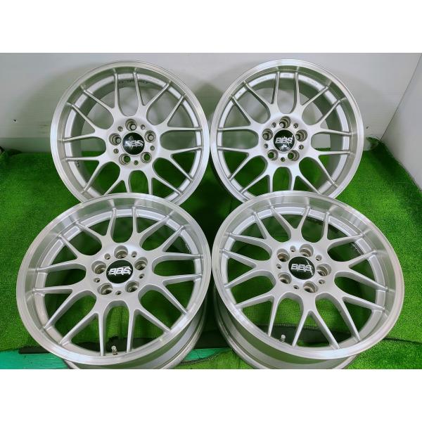 BBS ☆BBS RG702☆※付属品有り 18x8.5J +25 5穴 114.3 中古 アルミ